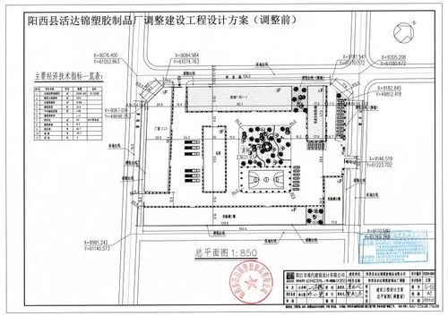 關(guān)于陽西縣活達錦塑膠制品廠項目建設(shè)工程設(shè)計方案總平面圖調(diào)整的公示